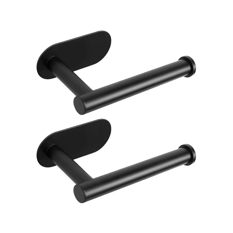 SUS304 Stainless Steel Self-Adhesive Wall-Mounted Toilet Paper Holder for Bathroom and Kitchen