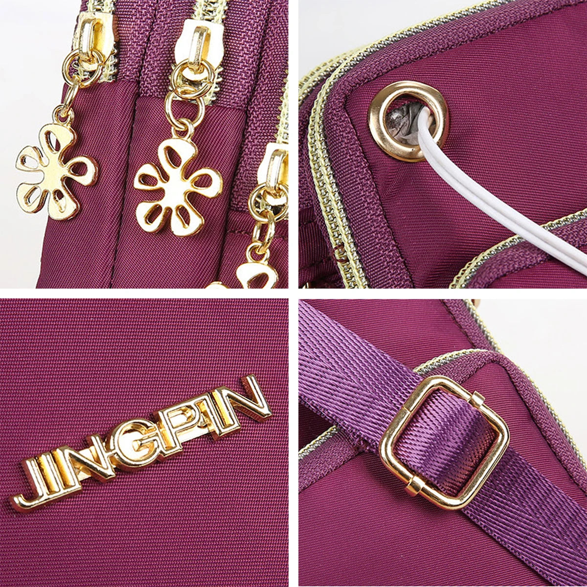 Women's Crossbody Mini Mobile Phone Bag - 2024 Fashionable Neck Hanging Coin Pouch for Active Moms