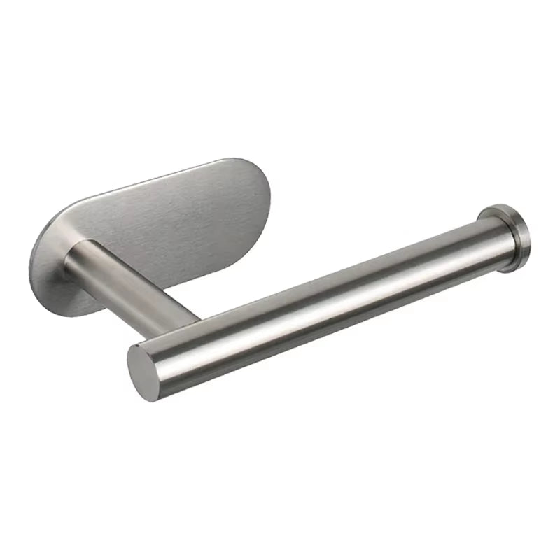SUS304 Stainless Steel Self-Adhesive Wall-Mounted Toilet Paper Holder for Bathroom and Kitchen